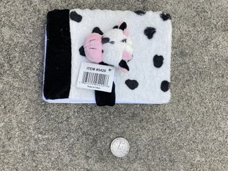 Small, Cute, Fuzzy Cow Notebook