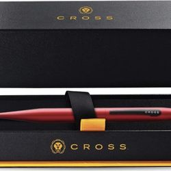 Cross Tech2 Refillable Ballpoint Stylus Pen – Metallic Red (Gift Box, New)