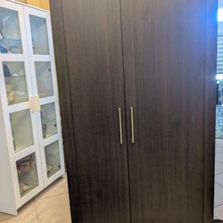 Black Pantry Cabinet