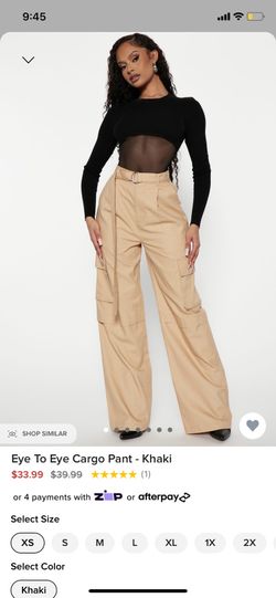 Brand New Fashion Nova Cargo Pants 