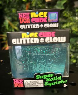 Needoh Nice Cube Glitter & Glow