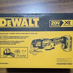 Dewalt 20v XR Brushless Multi Tool Kit 