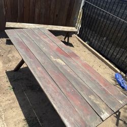 Used Wooden Table