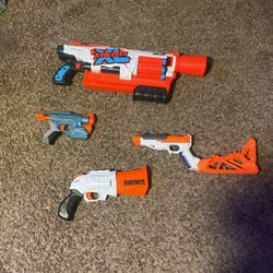  4 Nerf gun Set 