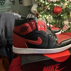 Jordan 1 Red And Black Size 10 