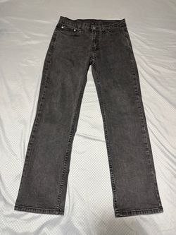 31x30 - mens Levi's 514 Straight Fit Jeans  Charcoal Black Gray
