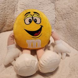 Yellow 2007 M&M With M On Shoes Plush 