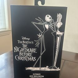 NECA Disney Tim Burton The Nightmare Before Christmas Ultimate Jack Skeleton 