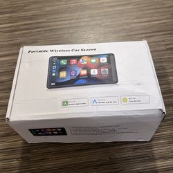 Portable wireless car stereo