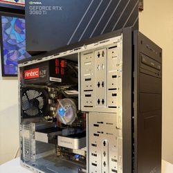i7/64gb Ram/RTX 3060ti Custom Gaming PC Desktop Windows 11 