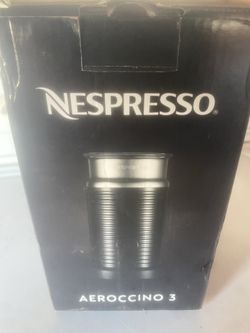 Nespresso Aeroccino 3 New Never Use