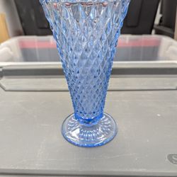 Pressed Glass Vase