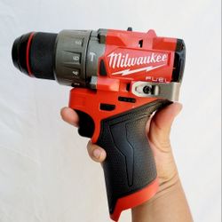 M12 FUEL 12V Lithium-Ion Brushless Cordless 1/2 in. Hammer Drill (Tool-Only)