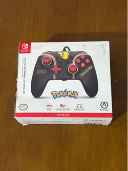 Switch wired pikachu controller