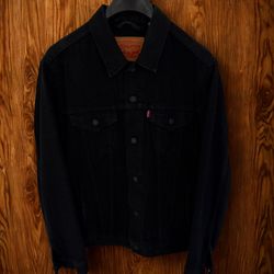 Levi’s Black Denim Jacket – Size M (Like New) – $65 OBO
