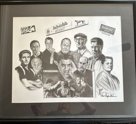 Robert Stephen Simon Pencil Signed GodFather Offset Lithograph
