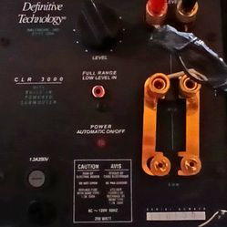 Definitive Technology CLR 3000 High-Performance Center Channel Speaker ONLY $350 TODAY with Built-in Powered Subwoofer