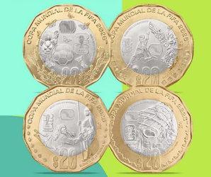 2026 Mexico World Cup coins