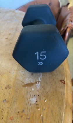 15 pound dumbell asking 20