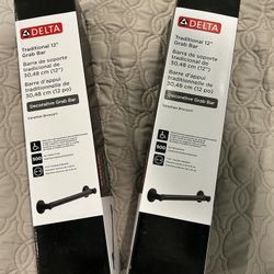 Delta Grab Bar(2) -  Venetian Bronze