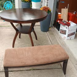 Table & bench