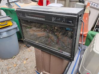 Electric heater / fireplace