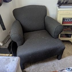 Accent Armchair Navy Blue
