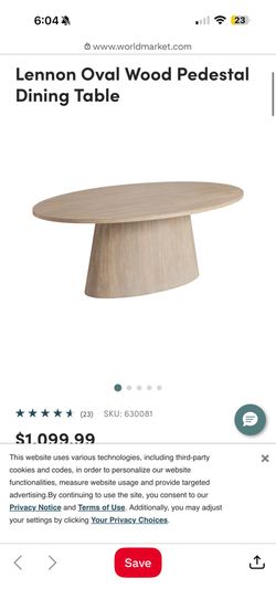 Dinning table