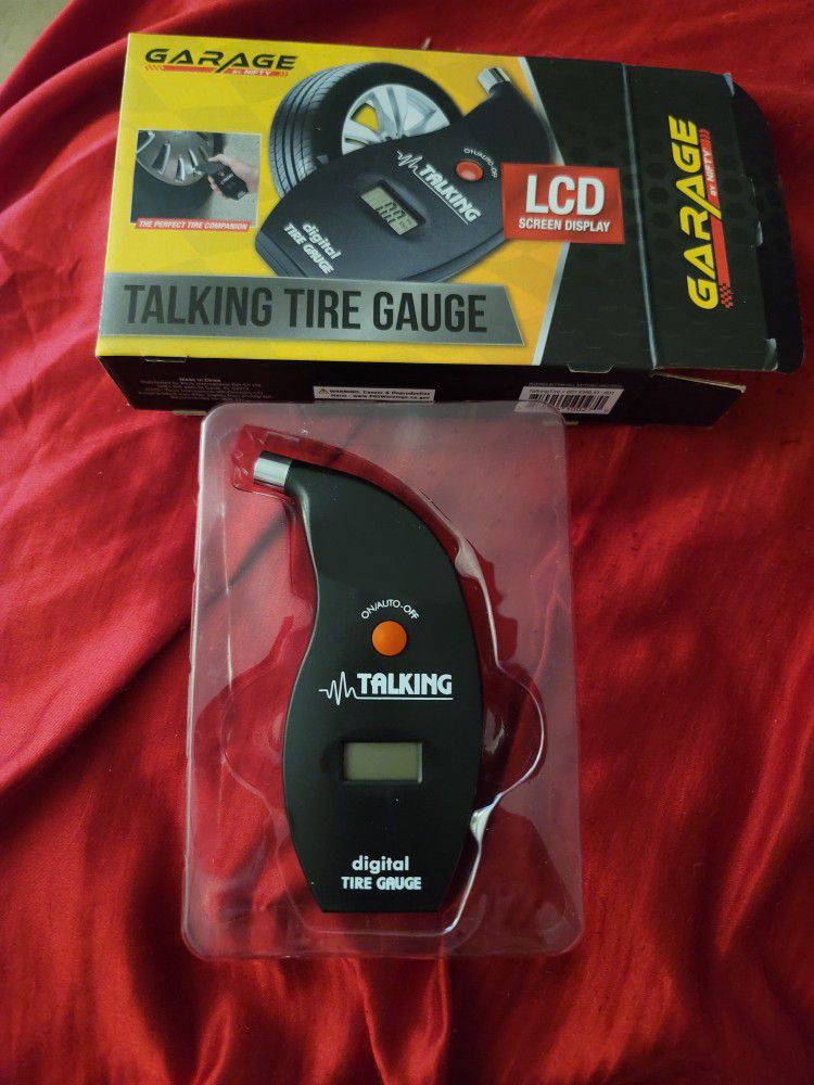 LCD Talking Tire Gauge