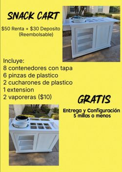 Snack cart