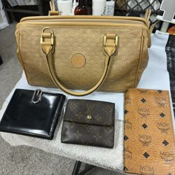Authentic Project Bag And Wallets-**AS IS**