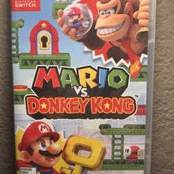 I’m asking$45 Mario Vs. Donkey Kong  it’s in good condition Nintendo switch game
