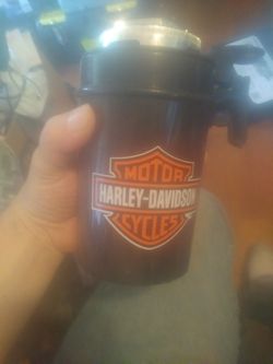 HARLEY DAVIDSON PLASTIC MUG