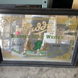 Paddy Irish Whiskey Mirror