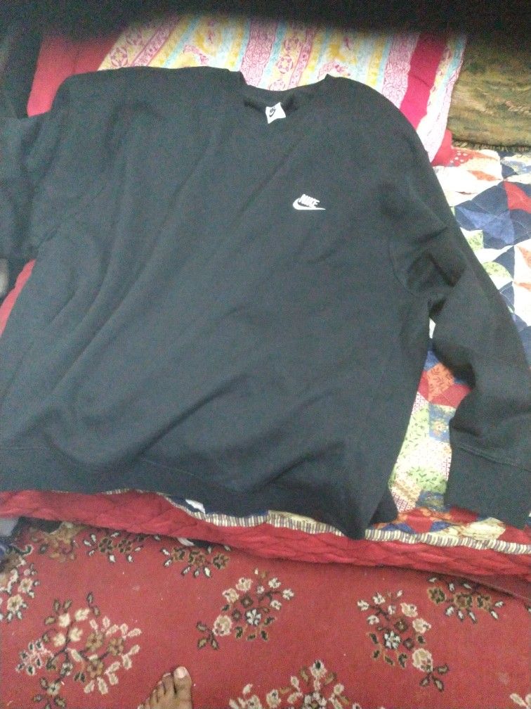 Nike 3XL Baggy Black Sweatshirt