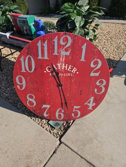 Pier one clock