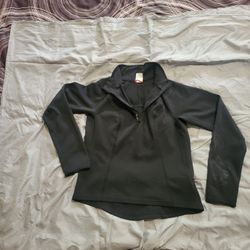 Black Top Sports With Long Sleeves For Women