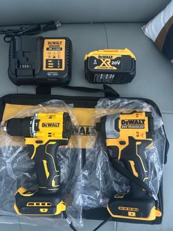 Dewalt Impact and Compact drill set