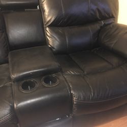 Leather armchair/ Couch