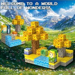 Magnetic Building Blocks for BOTW Fans, Koroks Magnet Cubes Blocks for