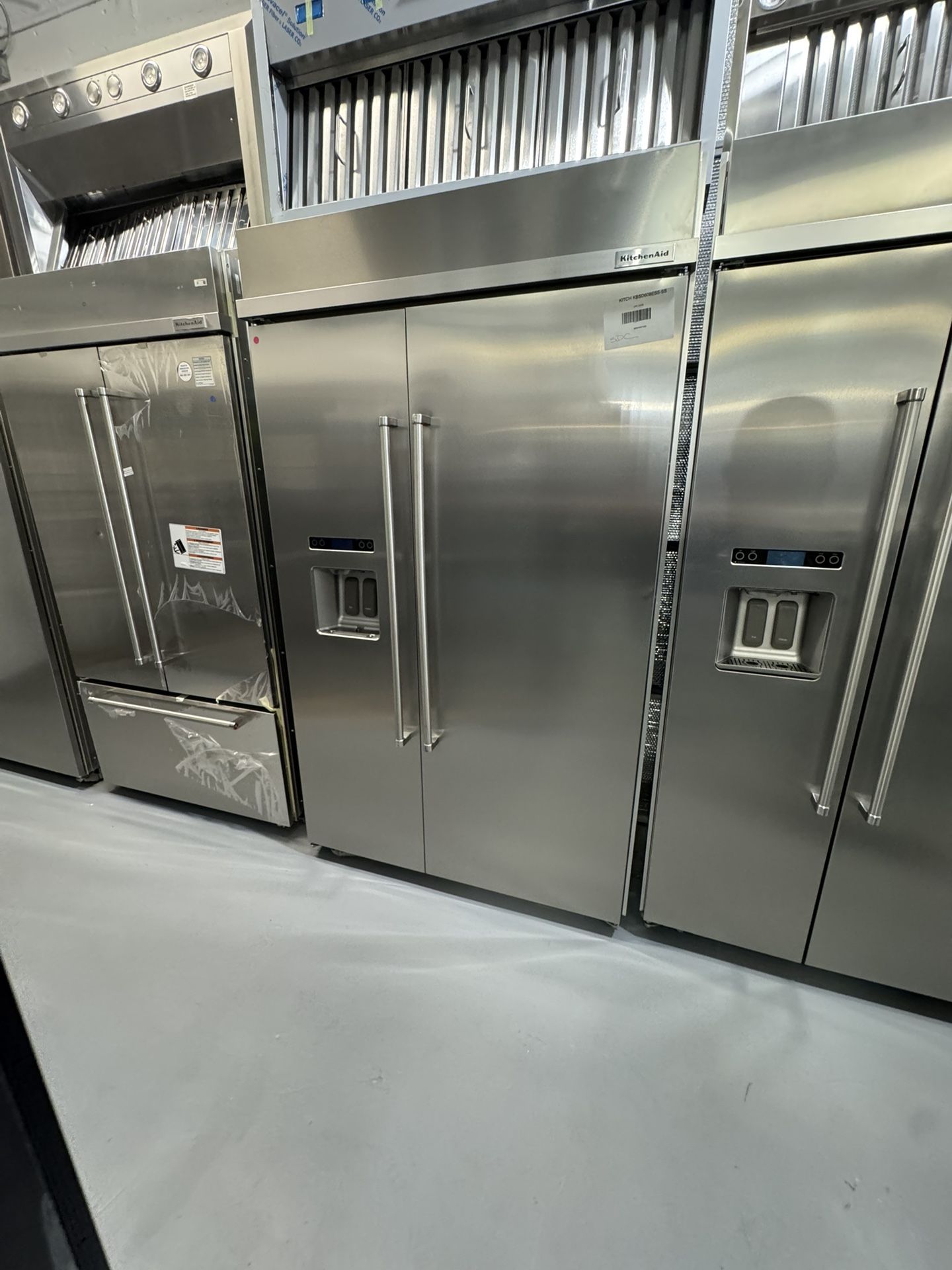 Kitchenaid 48-inch Side By Side Built In Refrigerator
