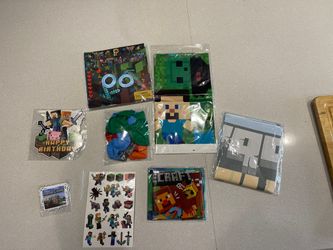 Mindcraft Birthday Supplies ✨New✨