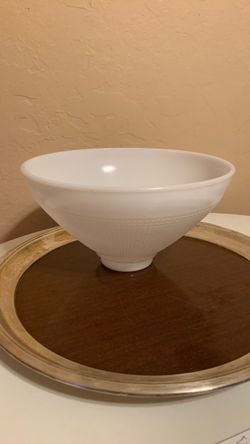Vintage Milk Glass Light Diffuser/Refector