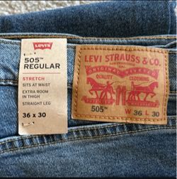 505™ REGULAR FIT STRETCH MEN'S JEANS 36x30