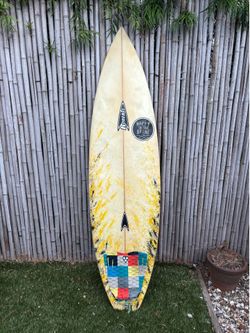 Roberts White Diamond Quad Surfboard
