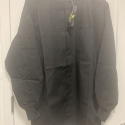 SCRUB TOP (LARGE/BLACK) 👩‍⚕️