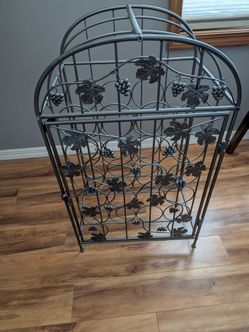 Metal Wine Rack