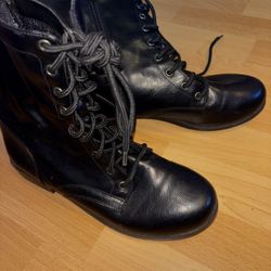 Black Leather Boots