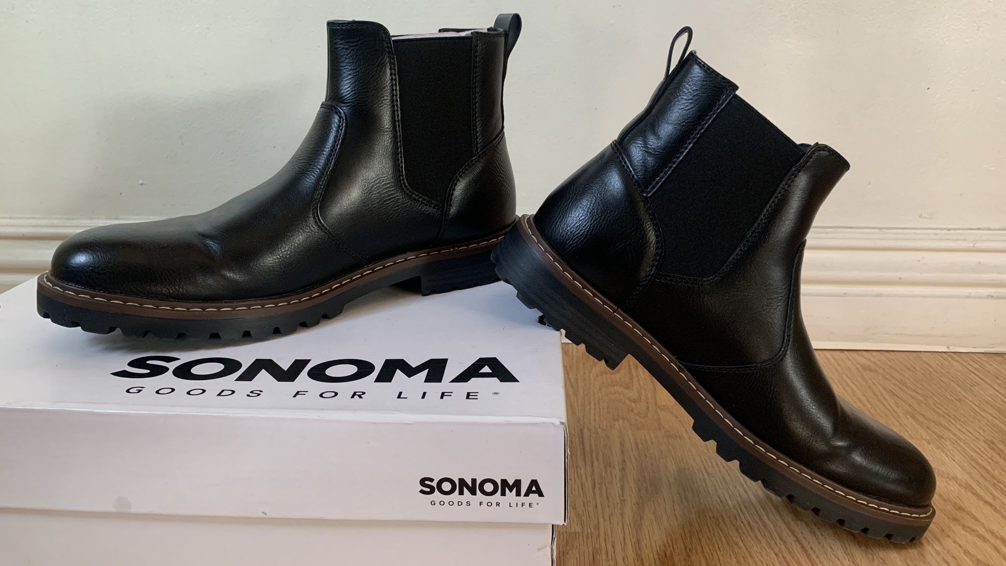 Men’s Sonoma Chukka Boots 9.5 Black