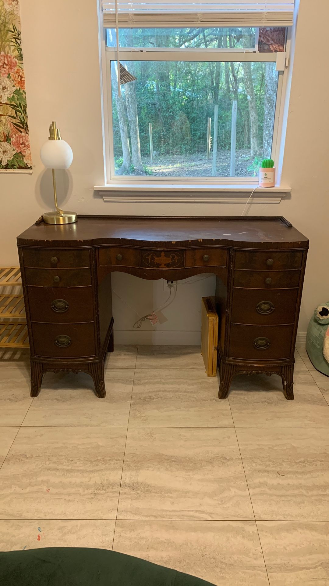 Antique Wooden Desk 